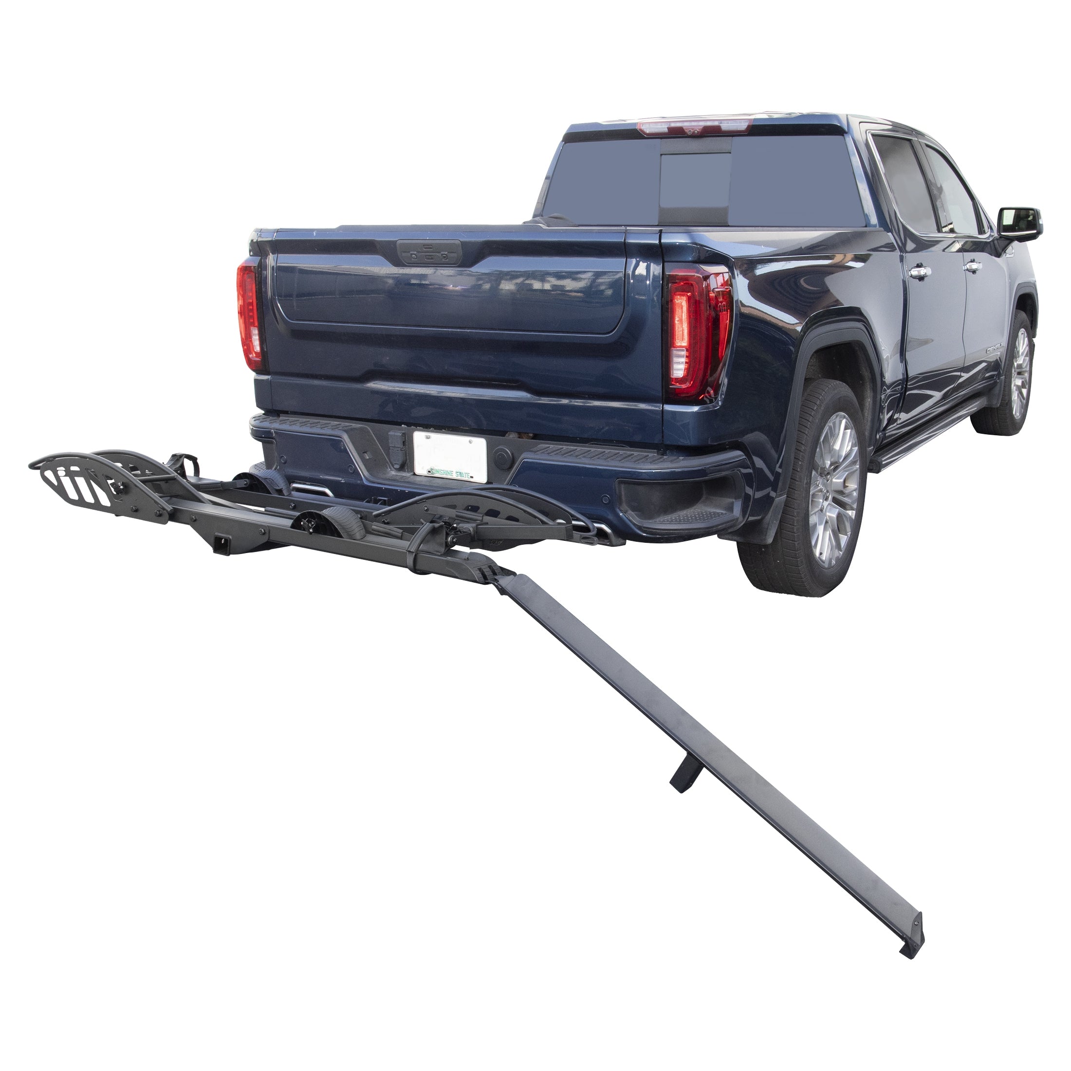 Sunlite HRT-230 2-Bike E-Bike Hitch Rack with Ramp – 2-Inch Receiver