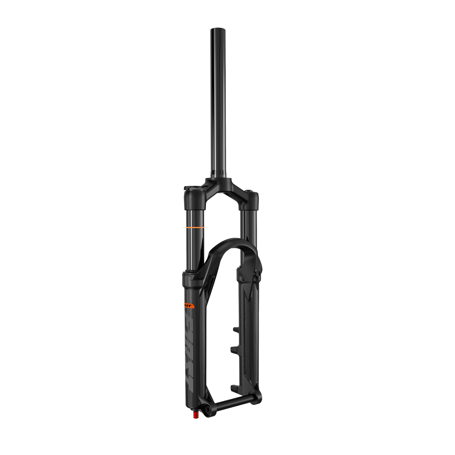 RST F1RST 20-15 Air Suspension Fork – 100mm Travel, 15x100mm, 28.6mm Steerer, Matte Black
