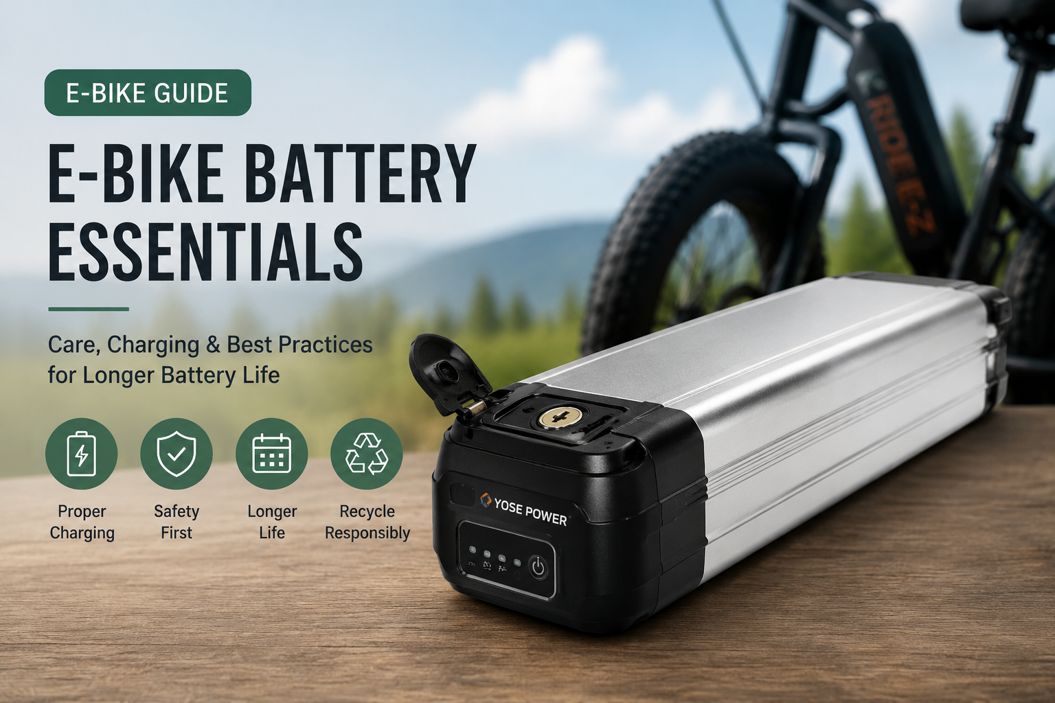 eBike Battery Safety Tips Every Rider Should Know