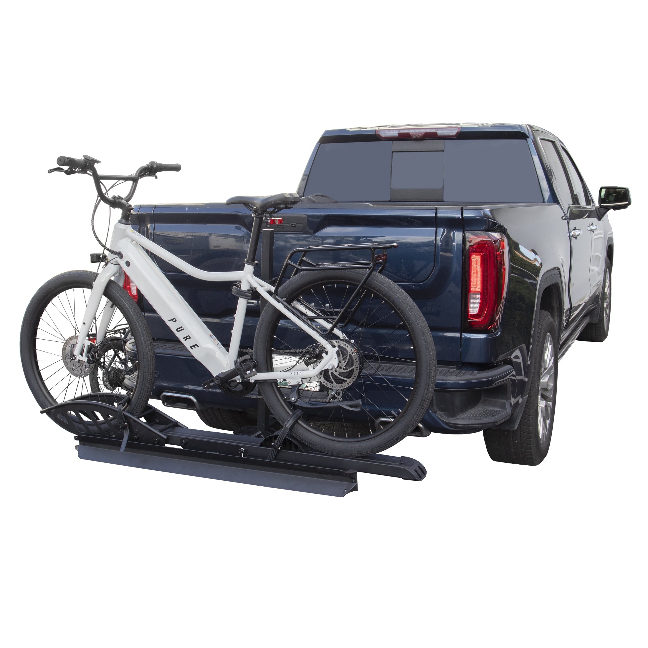 Sunlite HRT-130 2-Inch Receiver E-Bike Rack with Ramp