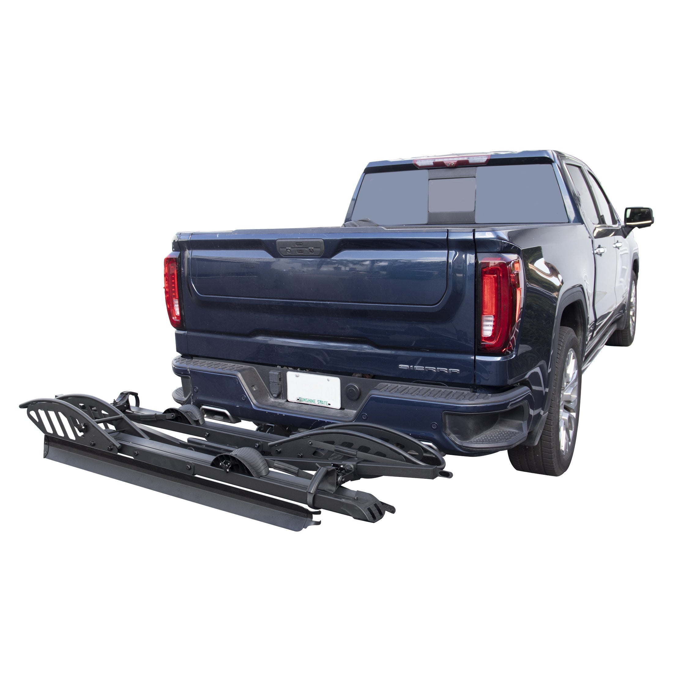 Sunlite HRT-230 2-Bike E-Bike Hitch Rack with Ramp – 2-Inch Receiver
