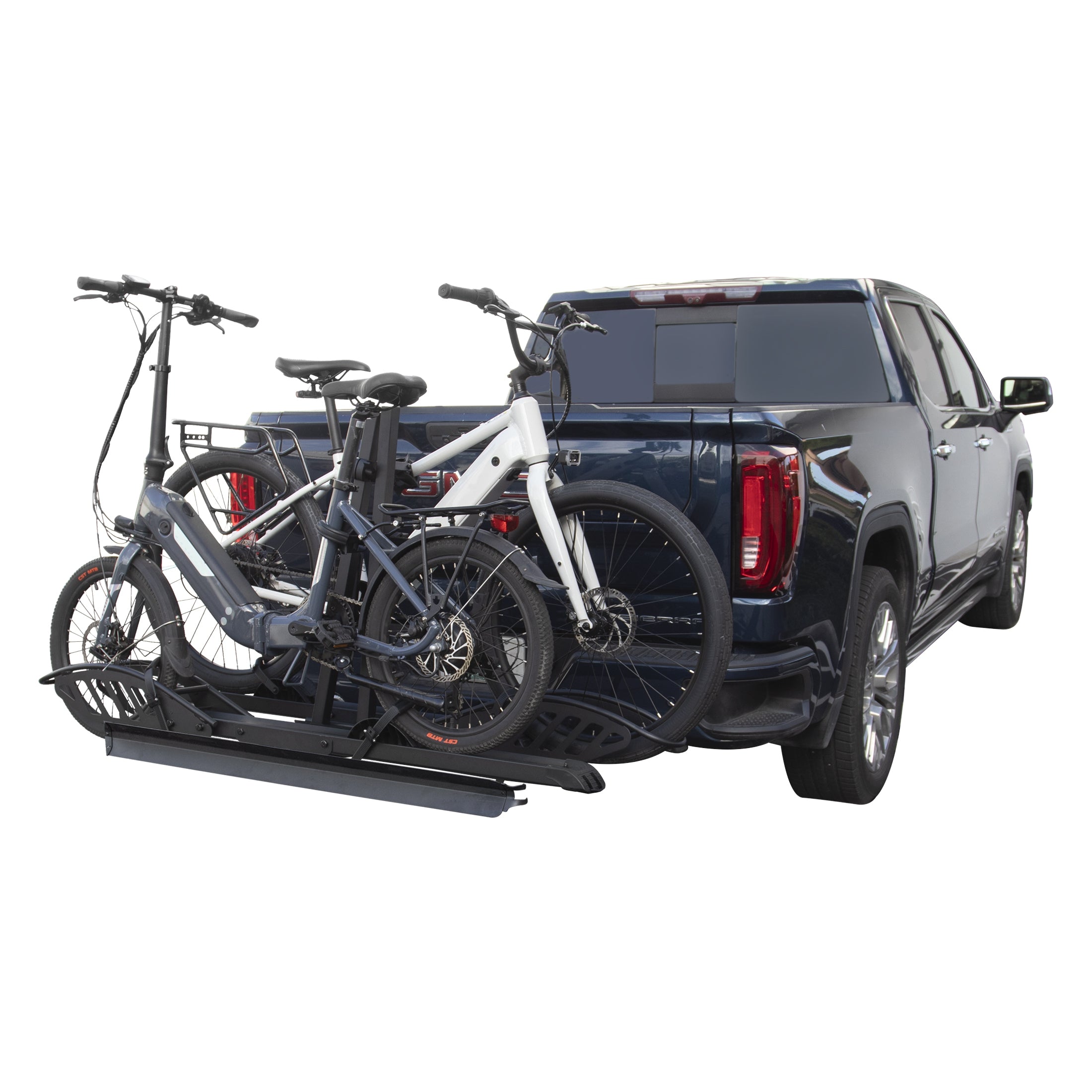 Sunlite HRT-230 2-Bike E-Bike Hitch Rack with Ramp – 2-Inch Receiver
