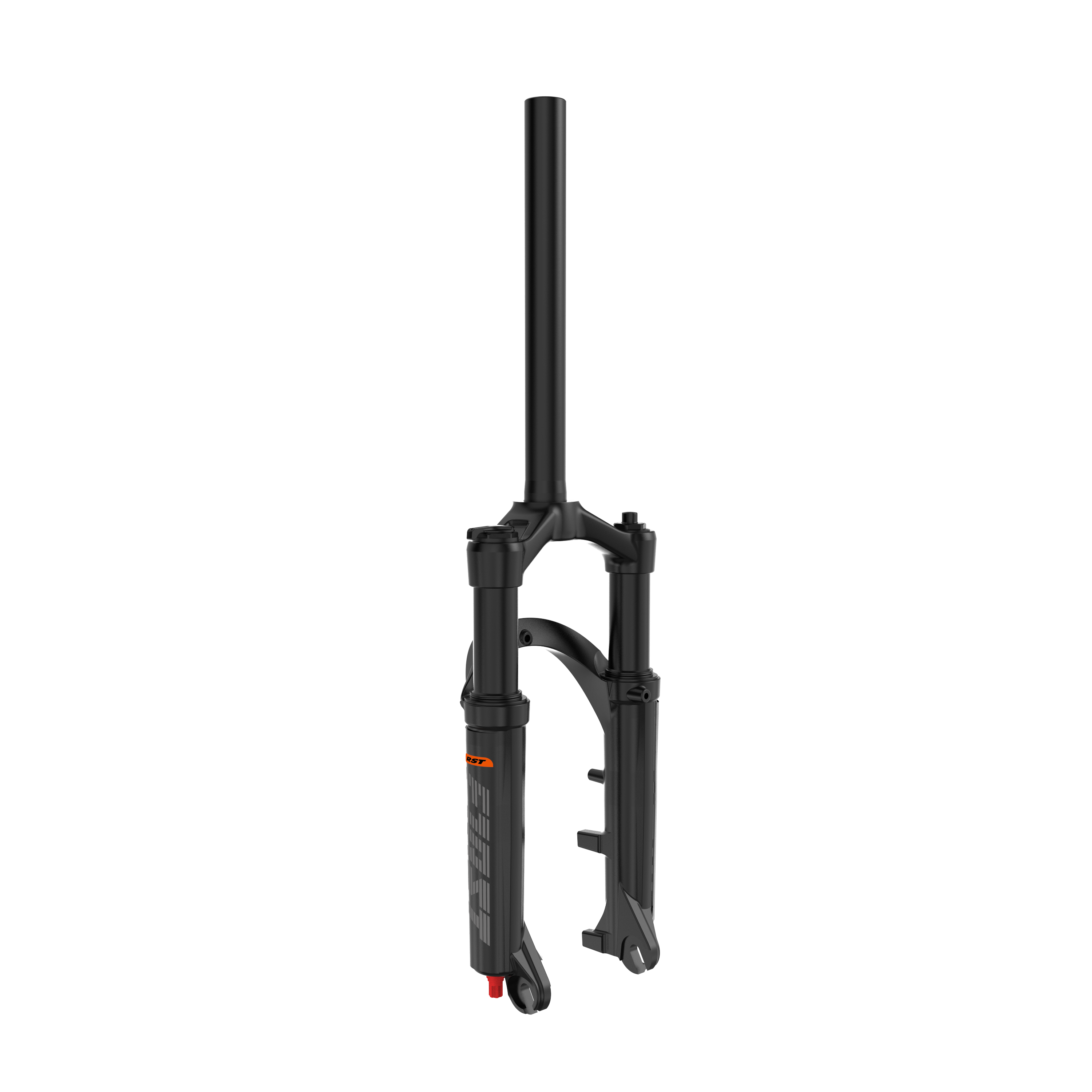 RST F1RST 16 Air Suspension Fork – 60mm Travel, 9x100mm Open Dropout, 28.6mm Steerer, Matte Black