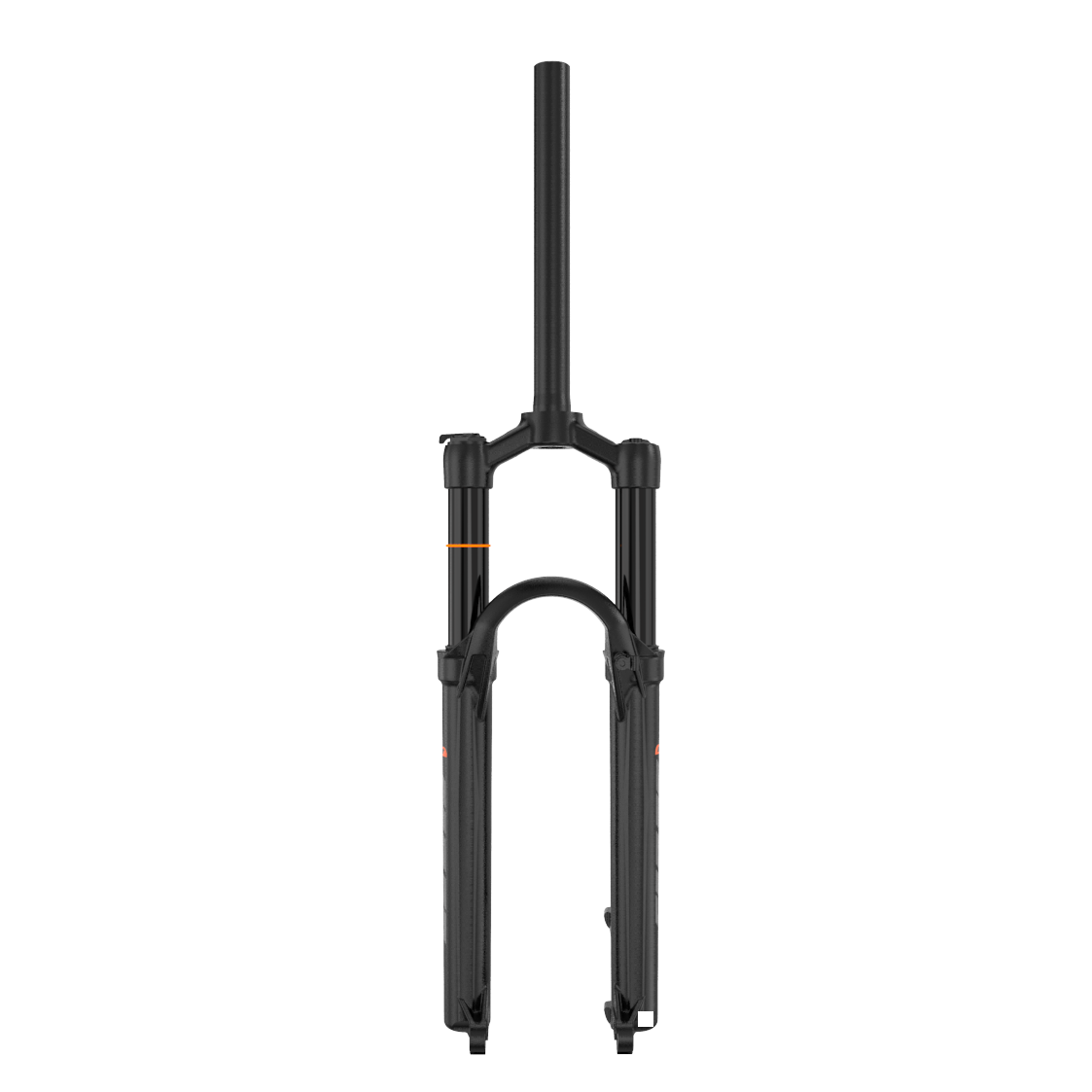 RST F1RST 24 Air Suspension Fork – 120mm Travel, 9x100mm Open Dropout, 28.6mm Steerer, Matte Black