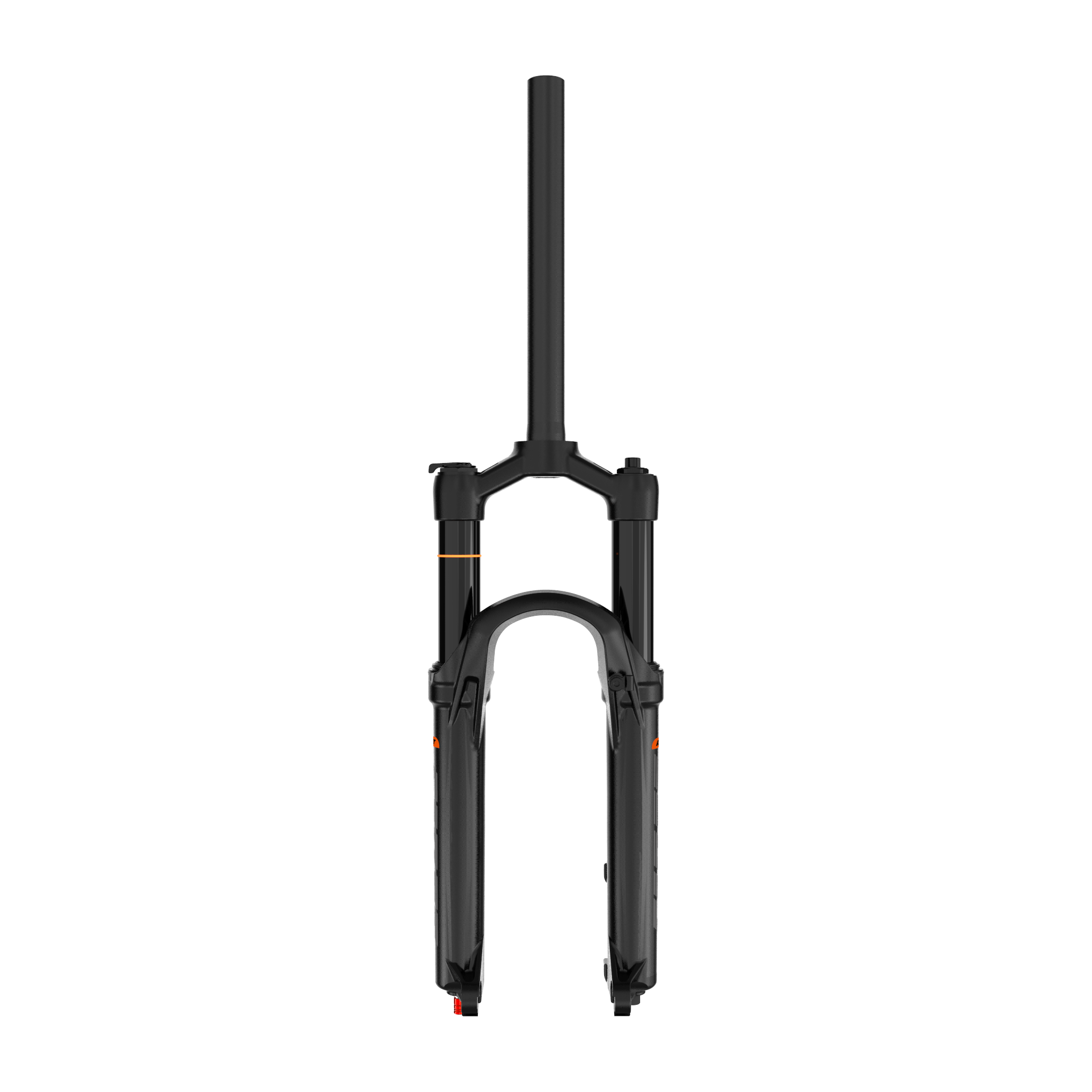 RST F1RST 20 Air Suspension Fork – 100mm Travel, 9x100mm Open Dropout, 28.6mm Steerer, Matte Black