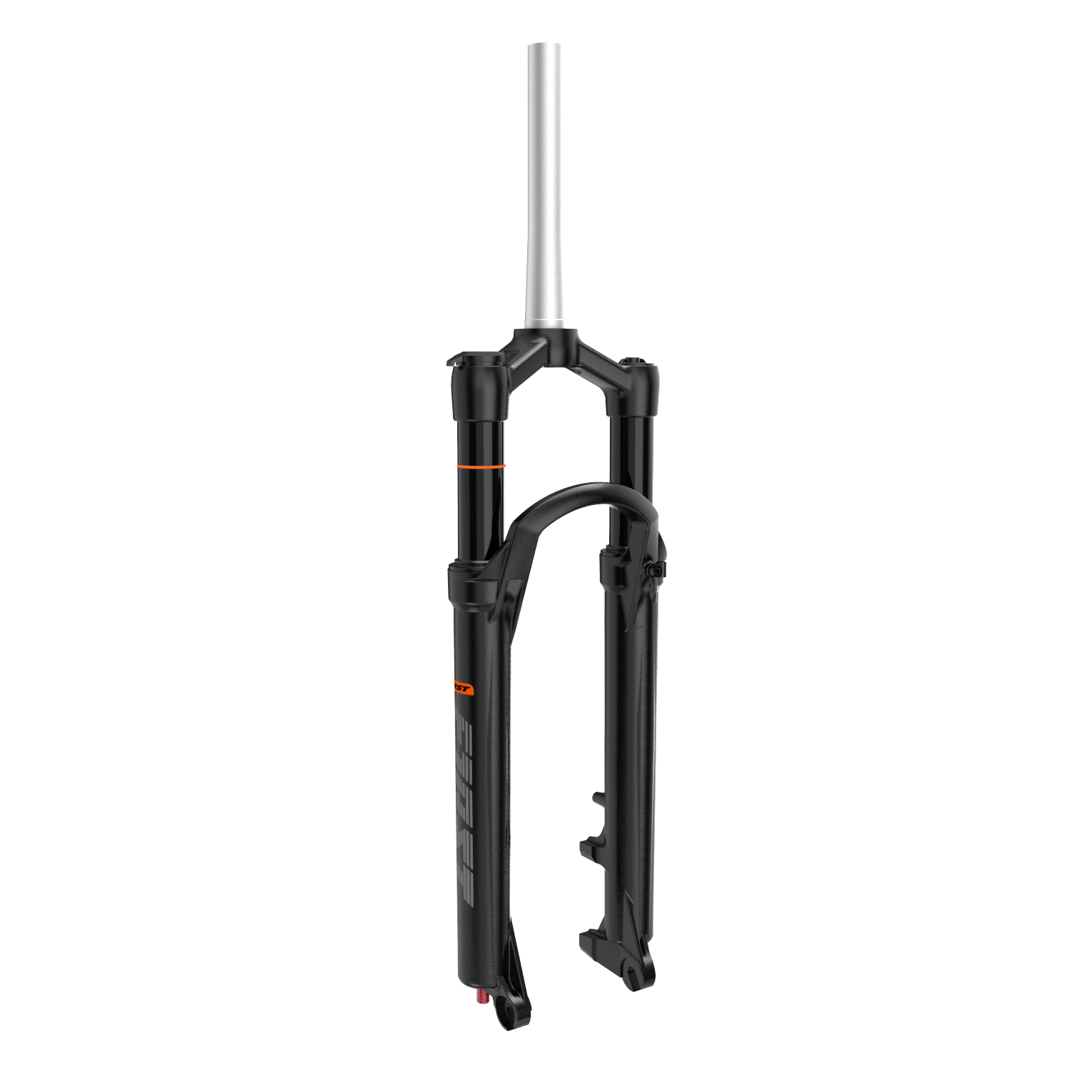 RST F1RST 26 Air Suspension Fork – 120mm Travel, 9x100mm Open Dropout, 28.6mm Steerer, Matte Black