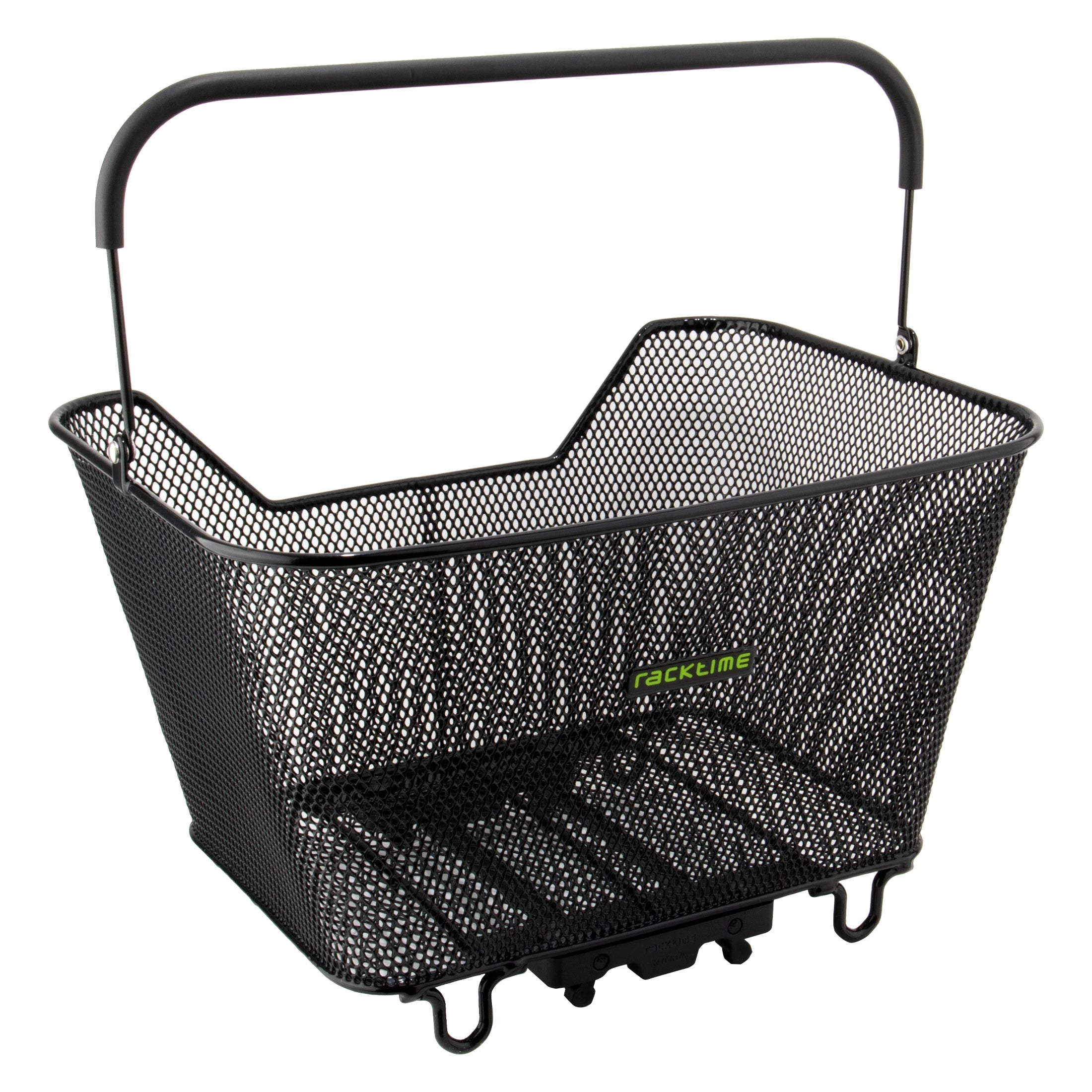 racktime Baskit Small SnapIt Rear Bike Basket – Black