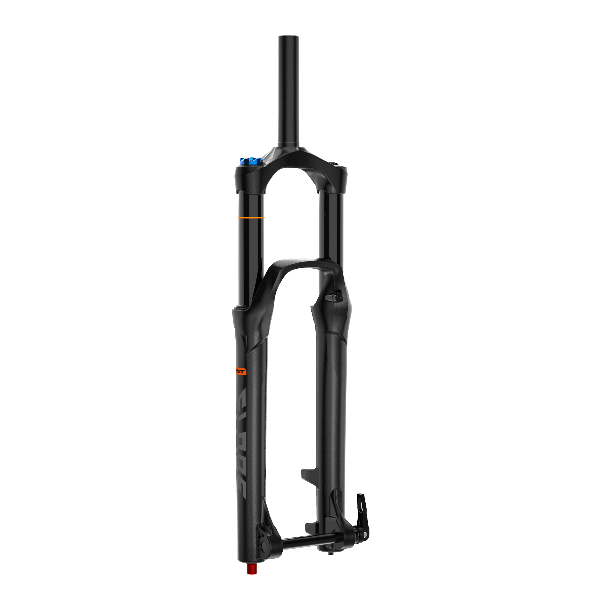 RST SLOPE 26 Air Suspension Fork – 100mm Travel, 15x100mm, Tapered, Matte Black